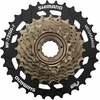 Tagumine hammasratas Shimano MF-TZ500, 7-käiguline, must
