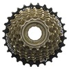 Tagumine hammasrattaplokk Shimano MF-TZ500, 7-käiguline, kuldne/must