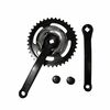 Vändad Azimut steel, 38T, 170 mm, 1-käiguline, must