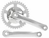 Vändad Azimut Alu, 1-käiguline, 38T, 170 mm, hõbe