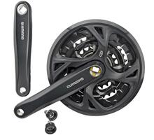 Eesmine hammasrattaplokk Shimano Altus FC-M371, 48T, 175 mm, 9-käiguline, must