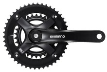 Vändad Shimano Tourney FC-TY501-2, 175 mm, 7/8-käiku, 46x30T