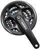 Eesmine hammasrattaplokk Shimano Altus FC-M311, 42T, 170 mm, 7/8 käiku, must