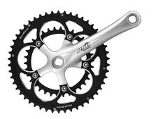 Eesmine hammasrattaplokk SunRace FCR9F, 50x34T, 170 mm, 2x9 käiku, hõbe/must