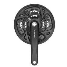 Esihammaskomplekt Shimano FCM371, 44x32x22T, 175 mm, must