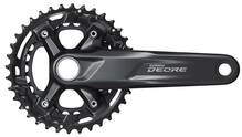Vändad Shimano Deore FC-M5100-2, 175 mm, 2x11 käiku, 36-26T