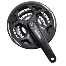 Eesmine hammasrattaplokk Shimano Altus FC-M311, 48T, 170 mm, 7/8 käiku, must
