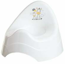 Laste pot Maltex Zebra 6555-60, 22 x 29 x 29 cm, valge