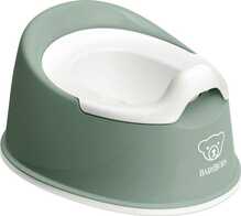 Pissipott Babybjorn Smart Potty, 25.5 x 33 x 16.5 cm, valge/roheline