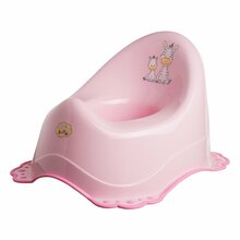 Muusikaline libisemiskindel pot Maltex Zebra 656241, roosa