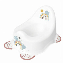 Laste pot Keeeper Rainbow 18648, 24 x 38 x 27 cm, valge