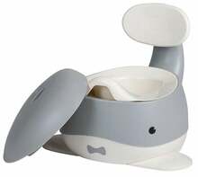 Potipott BabyTrold Whale Potty, 32.5 x 22 x 28 cm, hall
