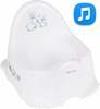 Pott Tega Bunny with music PO-059-103, 24 x 38 x 27 cm, valge