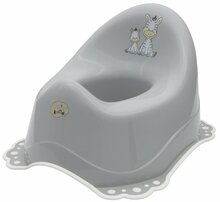 Libisemiskindel pissipott Maltex Zebra 6517, hall/valge