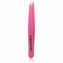 Kaldotsaga pintsetid Tweezerman Slant, roosa, 1 tk