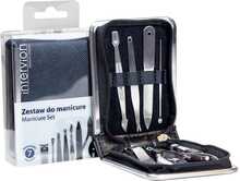 Maniküürikomplekt Inter Vion, must, 7 tk