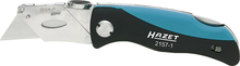 Kokkupandav nuga Hazet 2157-1, 160 mm, must/sinine