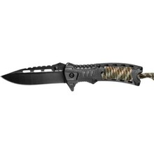 Kokkupandav nuga Mil-Tec Paracord, camo, 21.5 cm