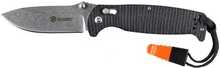 Kokkupandav nuga Ganzo G7412P-BK-WS, must