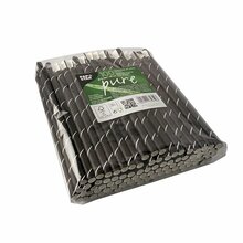 Joogikõrred Papstar, paberist, triibuline, lusikaga, D8 mm x 20 cm, 100 tk