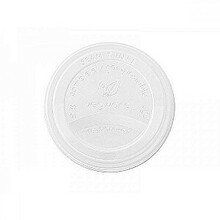 Paberklaasi kaas Fritto Plus OU Vegware, CPLA, D 90 mm, valge, 50 tk