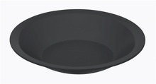 Väike taldrik Rotho, 21 cm, plastik, must