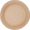 Ühekordne pabertaldrik Sanitex ABC pack, pruun, D 23 cm, 50 tk