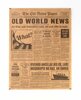 Toidupaberilehed Newspaper Oldnews, 27 x 35 cm, PE, 200 tk