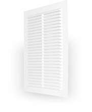 Ventilatsioonirest Dospel MV125-1S, 170 x 240 mm, valge