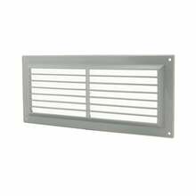 Ventilatsioonirest Europlast VR1330P, 130 x 300 mm, hall