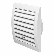 Ventilatsioonirest Europlast ND10R, 148 x 153 mm, valge