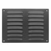 Ventilatsioonirest Europlast MR2619A, 260 x 190 mm, antratsiit