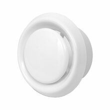 Ventilatsiooniplafoon Europlast VD100, 100 mm, valge
