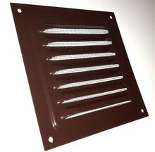 Ventilatsioonirest VENTS MVM150SR, 150 x 150 mm, pruun