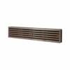 Uste ventilatsioonirest Europlast VR459B, 450 x 92 mm, pruun