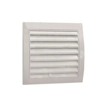 Ventilatsioonirest Europlast N10R, 148 x 153 mm, valge