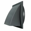 Ventilatsioonirest Europlast ND15FVA, 190 x 190 mm, antratsiit