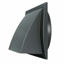 Ventilatsioonirest Europlast ND15FVA, 190 x 190 mm, antratsiit