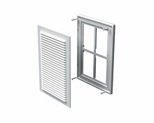 Ventilatsioonirest Vents MV125S, 182 x 251 mm, valge