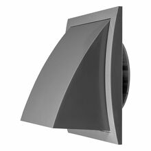 Ventilatsioonirest Europlast ND12FVP, 190 x 190 mm, hall