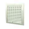 Ventilatsioonirest Europlast N12R, 190 x 190 mm, valge