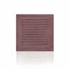 Ventilatsioonirest Europlast VR1515B, 150 x 150 mm, pruun