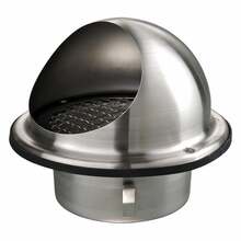 Välisventilatsiooni rest Haushalt, 165 mm, 120 mm, roostevaba teras