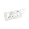 Ventilatsioonirest DF.1850, 200 x 80 mm, hõbe