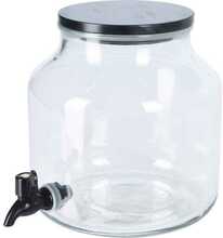 Jooginõu Home Styling Collection, klaasist kraaniga, 5,2 L