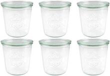 Purkipakend Weck Mold, 10 x 10,7 cm, 580 ml, 6 tk