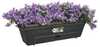 Lillepott Elho Basics, must, 25,7 x 47,3 x 16,7 cm