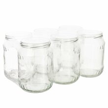 Konservipurk Okko TO-720 FACETED, läbipaistev, 0.72 L, 6 tk