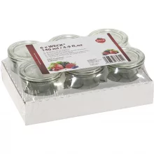 Purgid Weck Mini-Sturzglas, 140 ml, 6 tk