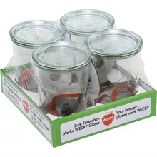 Purgid Weck Mold Jar, 0.75 L, 4 tk